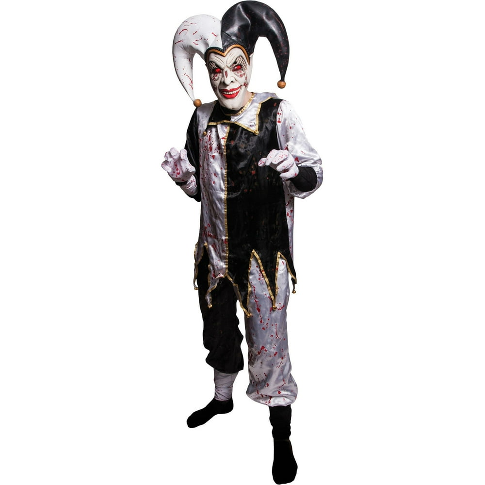 Evil Jester Costume Set - Size One Size - Walmart.com - Walmart.com