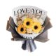 thumbnail image 1 of Ramo de flores artificiales de Jabon rosa para boda Blanco amarillo Sunnimix Jabon Floral, 1 of 8