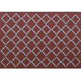 thumbnail image 1 of Ahgly Company Indoor Rectangle Trellis Light Blue Modern Area Rugs, 2' x 3', 1 of 4