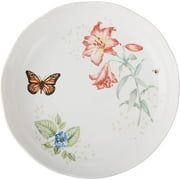 Lenox Butterfly Meadow Low Serving Bowl, White Porcelain