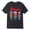 00-Black#736, variant on Boys Graphic Short Sleeve T Shirt Casual Crew Neck T-Shirt Tee, Orange, Sizes 10-11