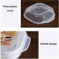 thumbnail image 4 of Inerposs Microwave Safe Storage Box, Leak Proof Lunch Container, Ecofriendly Plastic Meal Prep, Freezer Friendly Sealing Box for On-the-Go Meals, Thickened Refrigerator Food Storage, 4 of 8