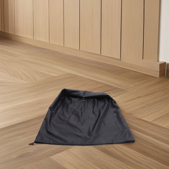 YOSADIER Insulated Water Bucket Cover Outdoor Waterproof Oxford Cloth Black 1Pack