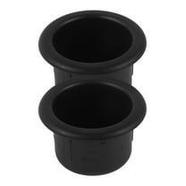 Masteelf 2PCS Plastic Black Cup Holder ABS Recliner Handles Replacement Cup Holder Insert for Sofa Boat Couch Recliner Table