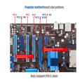 thumbnail image 1 of Mini PCI-E Adaptador de Tarjeta de Red Inalámbrico, Bluetooth 2.4/5G Doble Banda PCI Express Wi-Fi Adaptador para Intel 7260HMW/Atheros AR5B225 para Windows 7/8/10/Linux Amonsee No, 1 of 6