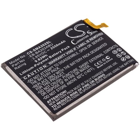 CS Cameron Sino 2550mAh Power Battery for Samsung Galaxy A20e, CS-SMA202SL