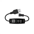 thumbnail image 1 of Controlador LED WS2811 WS2812B con Bluetooth, Control Remoto de Música de 28 Teclas para Tiras de Luz RGB Direccionables Individuales, USB de 5 V, 1 of 5