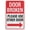 Warning Sign 5, variant on Door Broken Use Other Door Right Arrow Sign 8"x12"es Metal Aluminum Signs, Weather Resistant, Weatherproof, Indoor Or Outdoor