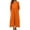 Womens Satin Dress Orange, variant on OSFVNOXV Casual Dresses for Women 2025 Casual V-Neck Peasant Dress High Waist Loose Fit Solid Color Tunic Long Dress