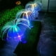 thumbnail image 4 of Ounissouiy Luz solar a prueba de agua Camino de jardín Patio Patio trasero Calzada Pasarela Calle Césped Carretera Paisaje Decoración Estacas Lámpara Kits de decoración para fiestas luz colorida Ounissouiy HA072889-01, 4 of 6