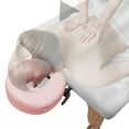 thumbnail image 5 of Saloniture Adjustable Massage Table Face Cradle and Pillow 3" Foam - Pink, 5 of 7