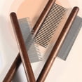 thumbnail image 3 of ACDANC Dog Comb,Natural Wooden Structure Dog Grooming Kit,Fashionable And Environmentally Friendly Flea Comb,Style 2, 3 of 3