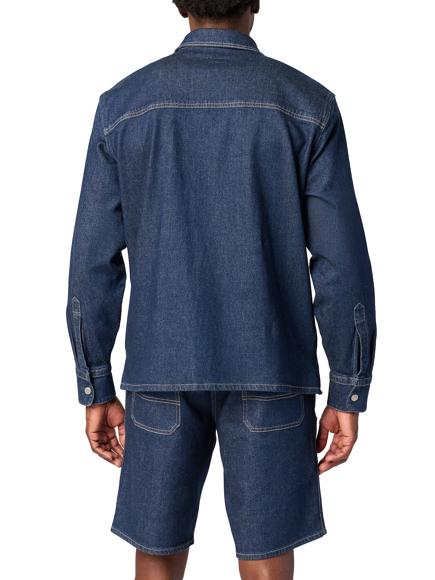 Levi Strauss Signature Men's Relaxed Workwear Utility Shirt Jacket