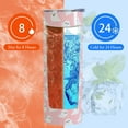 thumbnail image 3 of Halloween Ghosts 20oz Skinny Tumbler with Handle and Straw, Cute Spooky Stainless Steel Double Walled Vacuum Insulated Cup, Holiday Gifts for Women Girls, 3 of 6