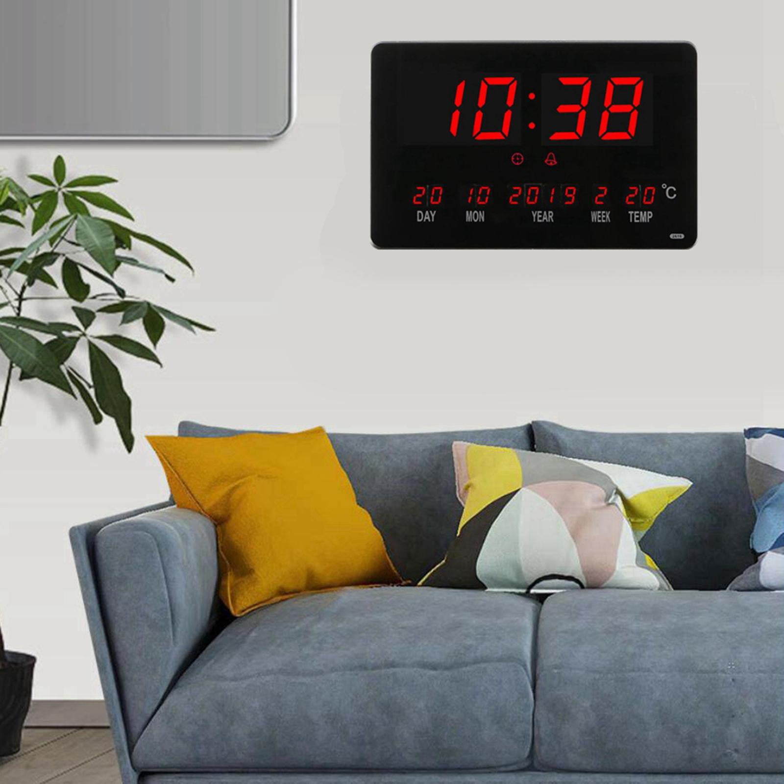Axioma Homyl Desk Digital Alarm Clock Display Calender Temperature Bedroom Bedside