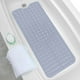 thumbnail image 5 of Apmemiss Clearance Extra Long Non-Slip Bath Mat 39x16 Inch, 200 Suction Cup Shower Floor Mat - PVC Machine Washable Bathroom Mat for Elderly Safety, Anti-Mold Drainage Holes, 5 of 8
