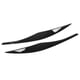 thumbnail image 5 of Embellecedor de Cejas para Faros Delanteros para Serie 3 E90 E91 Sedan Touring 2005-2012, Negro Brillante, Resistente A Los Aañazos, Duradero, Artesanía Exquisita, ABS Material, 5 of 7