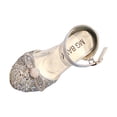 thumbnail image 2 of Miluxas Girls Sparkly Rhinestone Princess Shoes Party Wedding Dress Shoes Silver 2.5(35), 2 of 4