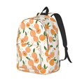 thumbnail image 2 of Daiia Peaches Vintage Canvas Backpack for Men and Women ,Hiking Backpack,Travel Laptop Bag for School,Large Capacity Backpack-Small, 2 of 8