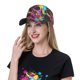 thumbnail image 5 of Fotbe Neon Gothic Skull Moon Gorro Clásico de Béisbol, Gorra Ajustable con Broche Snapback, Gorro de Exterior de Algodón Suave, 5 of 6