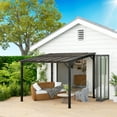thumbnail image 2 of Outsunny 10' x 10' Pergola, UPF 50+ & Waterproof Polycarbonate Gazebo, 2 of 10
