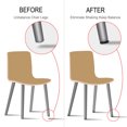 thumbnail image 2 of Uxcell M8 x 50 x 40mm Patas deslizantes ajustables para muebles, niveladores, protectores de suelo para patas de mesa, 20 piezas, 2 of 5