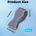 thumbnail image 5 of EcoNesxp Kitchen towel clip beach towel clip gray, 5 of 5
