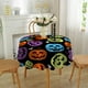thumbnail image 5 of Mantel Decorativo Circular de Halloween Resistente Al Aceite con Impresión Digital., 5 of 5