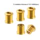 thumbnail image 5 of Greeniant Tornillo de aleación para bicicletas de 4 piezas, tornillos universales para fijación de bicicletas, tornillos de rueda de cadena, piezas de Ciclismo Tipo 15 Greeniant OD025072-15, 5 of 6