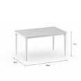 thumbnail image 5 of Rawlings 6-Piece Dining Set with Bench by Birch Harbor, White, 5 of 5