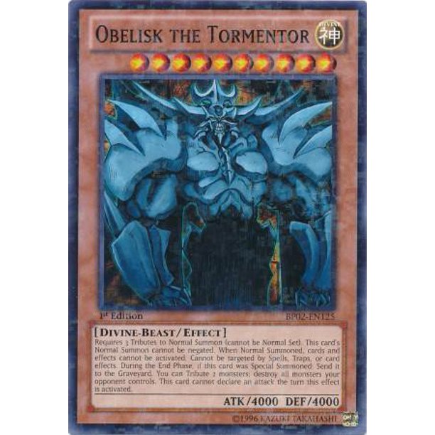 Yugioh Battle Pack 2 War Of The Giants Obelisk The Tormentor Bp02 En125