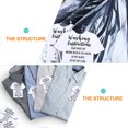 thumbnail image 2 of 100Pcs Multi-use Clothing Card Clothes Washing Guide Tag Clothing Cleaning Guide Tags for Store, 2 of 6