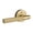 Gold, variant on Knurled Privacy Door Handles With Lock Home Interior Door Handle Lock For Left/Right Hands Doors Easy Installation
