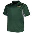 thumbnail image 2 of Men's Green Green Bay Packers Big & Tall Team Color Polo, 2 of 4