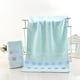 thumbnail image 1 of Zhuge Toallas de baño de algodón de 3 piezas, multiusos: baño, fitness, ducha, deportes, se adaptan a diversas situaciones sin esfuerzo. 74 x 34 cm (azul)., 1 of 5