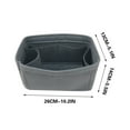 thumbnail image 3 of JoyMoreHome Purse Organizer Insert Felt Bag Organizer Handbag Organizer Insert Bag In Bag Organizer for Tote Purse Bag, 3 of 3