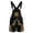 AB14 Black, variant on Boys Suspender Shorts Kids Comfort Fit High Waist Adjustable Straps Overalls Floral Print Festival Party Casual Shorts Size 6-7 Years Brown