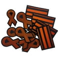 thumbnail image 4 of Lefu St George Ribbon Patch On Patches For Clothing Letter DIY Patch Jacket Badge, 4 of 4