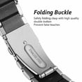 thumbnail image 3 of LGSY Band Compatible with Samsung Galaxy Watch 5 Pro 45mm, Watch 5 / 4 40mm 44mm, Watch 4 Classic 42mm 46mm, 20mm Stainless Steel Metal Bands Replacement Bracelet Strap, 3 of 5