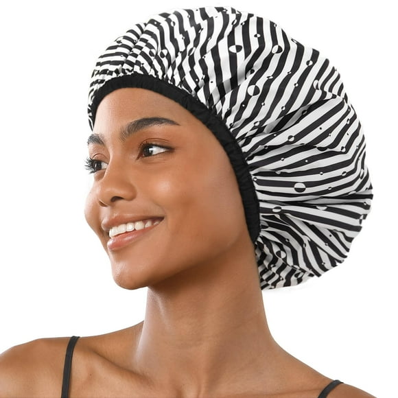 Gorro de ducha Yanibest, reutilizable y resistente al agua para mujer
