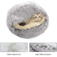 thumbnail image 2 of La cueva más nueva de la cama del gato, casa de la cama del gato del donut de la felpa de los 40cm, sofá de la almohada del animal doméstico de la piel sintética oso de fresa Electrónica, 2 of 5