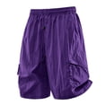 thumbnail image 7 of Men's Hiking Cargo Shorts Quick Dry Lightweight Summer Casual Shorts Multi Pockets Work Golf Outdoor Athletic Short Pants, L, 7 of 7
