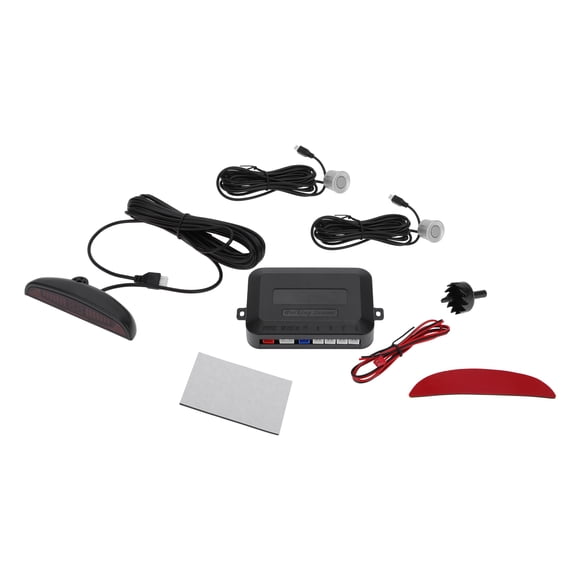 Sistema de radar de reversa Unique Bargains Sensores de estacionamiento traseros 2 2Pcs Sensores de estacionamiento