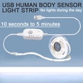thumbnail image 2 of Tira de Luces LED con Sensor de Movimiento, Recargable por USB, para Armarios, Escaleras y Armarios., 2 of 5