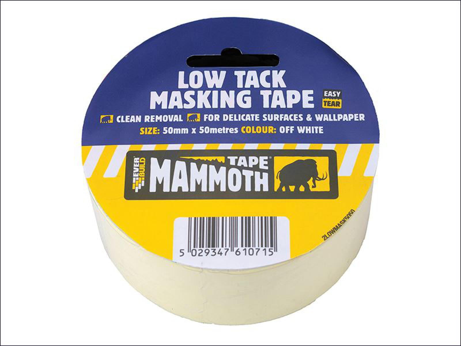 50mm 2 inch Wide 20m 21 Yards Masking Tape Painters Tape Rolls