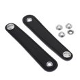 thumbnail image 4 of Cinturón de hebilla de fuelle bajo de acordeón ajustable de 13 cm, cuero PU, negro completo, 11,6 cm El 11.6cm kusrkot Accordion Buckle Full Black, 4 of 8