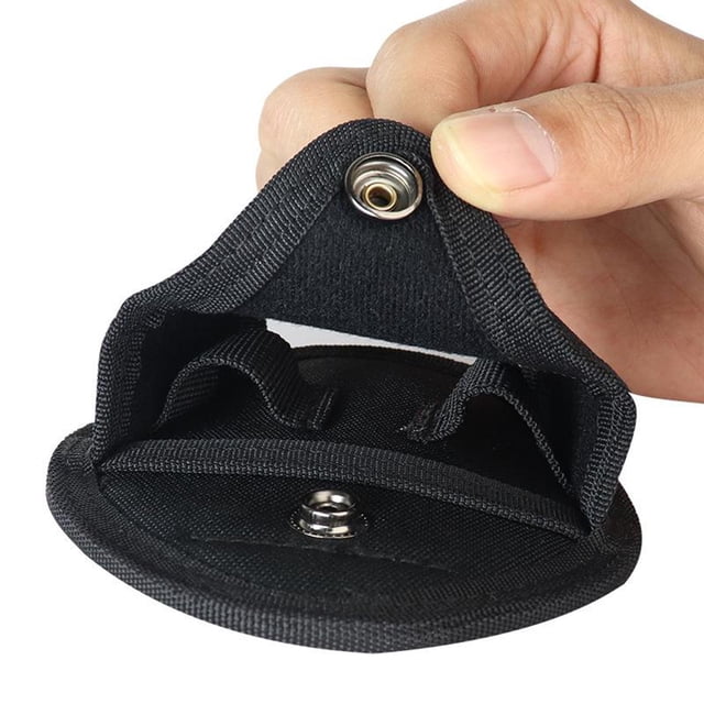 Estuche de Almacenamiento Portátil de Negro para Esposas, Soporte para de , , de Sujetar s Esposas DYNWAVEMX Caso de almacenamiento