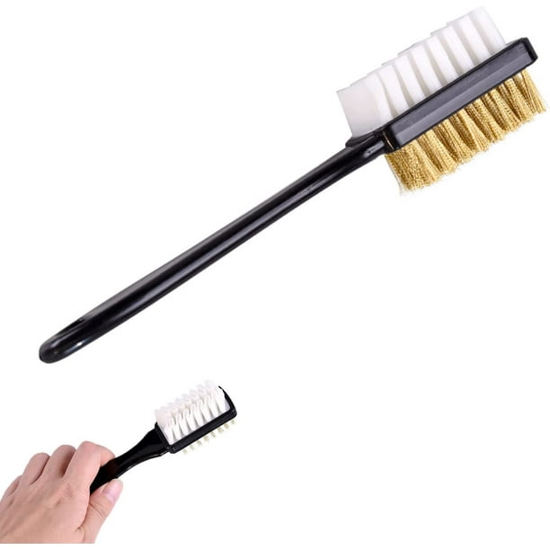 Suede Brush for Shoes, Brass Brush, Versatile Shoe Brush with Handle, Suede  Brush,Care for Suede 