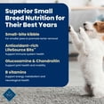 thumbnail image 5 of Blue Buffalo Life Protection Small Breed Senior Dry Dog Food Chicken & Brown Rice 5lb Bag, 5 of 13
