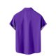 thumbnail image 5 of Tops Para Hombre Tops Con Estampado Navideño Cuello en V Manga Corta Copa de Vino Camisa Informal Con Bolsillos Odeerbi ODB181712, 5 of 5